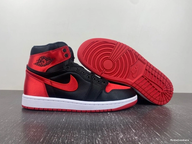 MaikeSneakers Bred Satin Air FD4810-061 WMNS OG 1 High Jordan 0715
